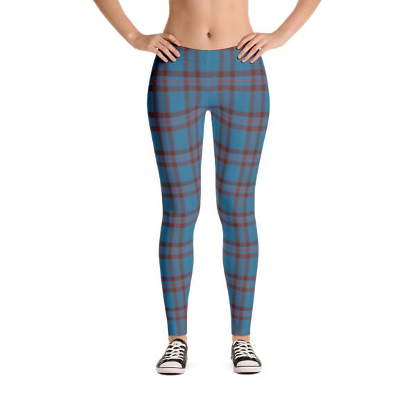 Custom Scottish Tartan Leggings - Click Image to Close